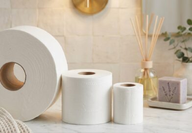 Tamanho do papel higiênico